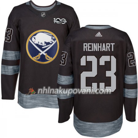 Buffalo Sabres Dresy Sam Reinhart 23 1917-2017 100th Anniversary Adidas Černá Authentic - Pánské